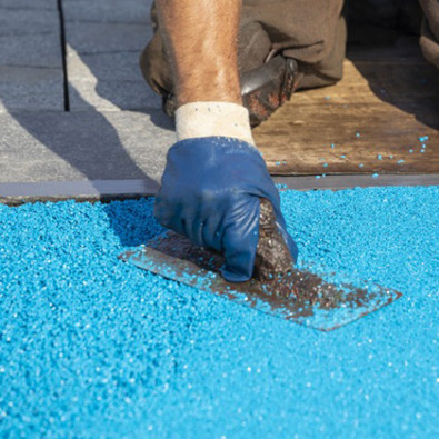 Укладка покрытия